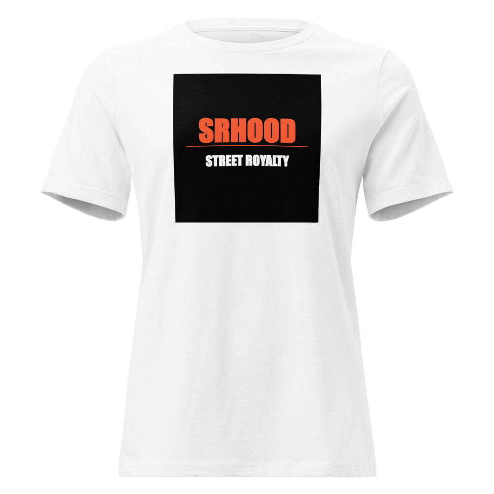 SRHOOD | Camiseta Relaxed Mujer Blanco — Street Royalty
