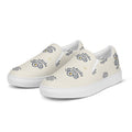 Slip-on marfil con nubes imperiales en tinta navy