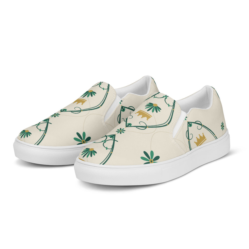 Zapatillas Slip-On Damasco Mujer — par frontal