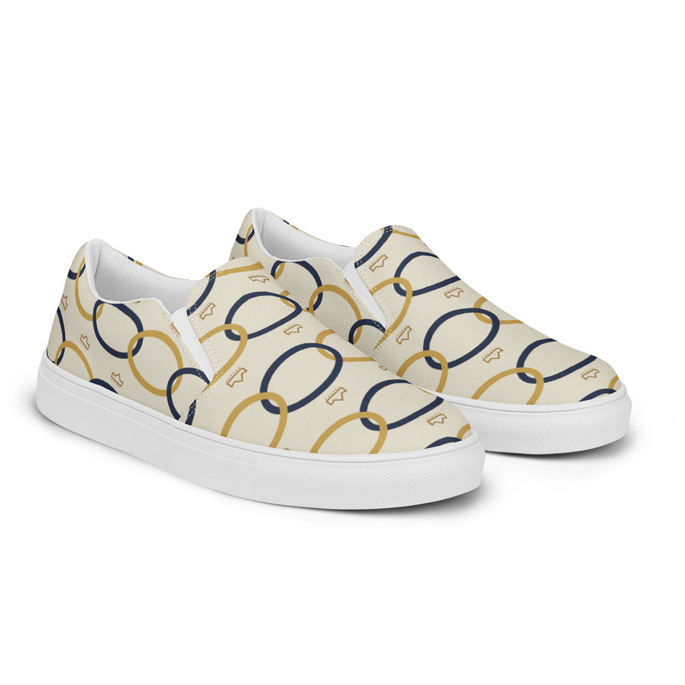 Slip-on Cadena mujer — vista frontal derecha