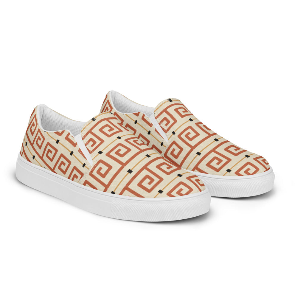 Vista lateral derecha del slip-on Meandro